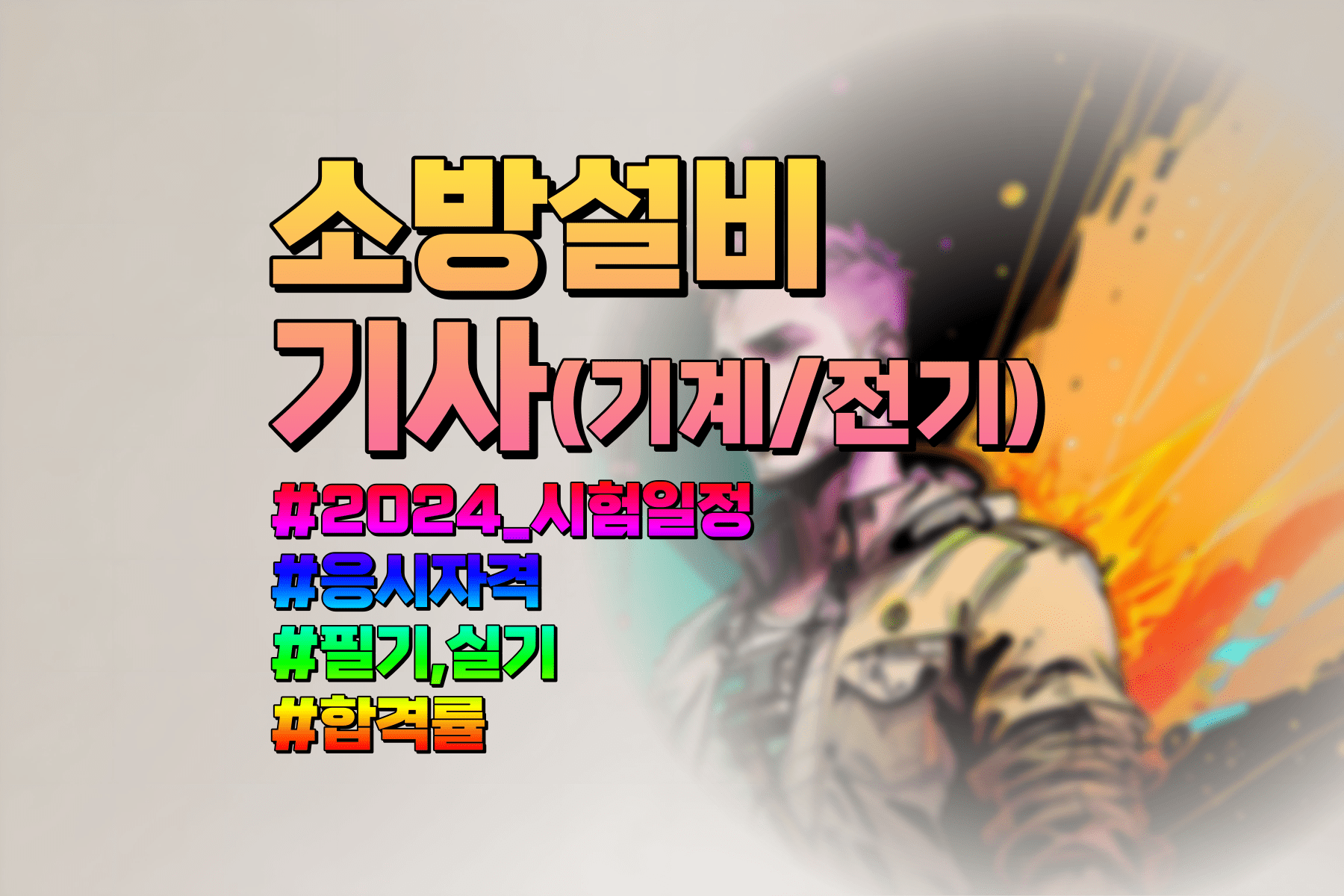 소방설비기사 응시자격