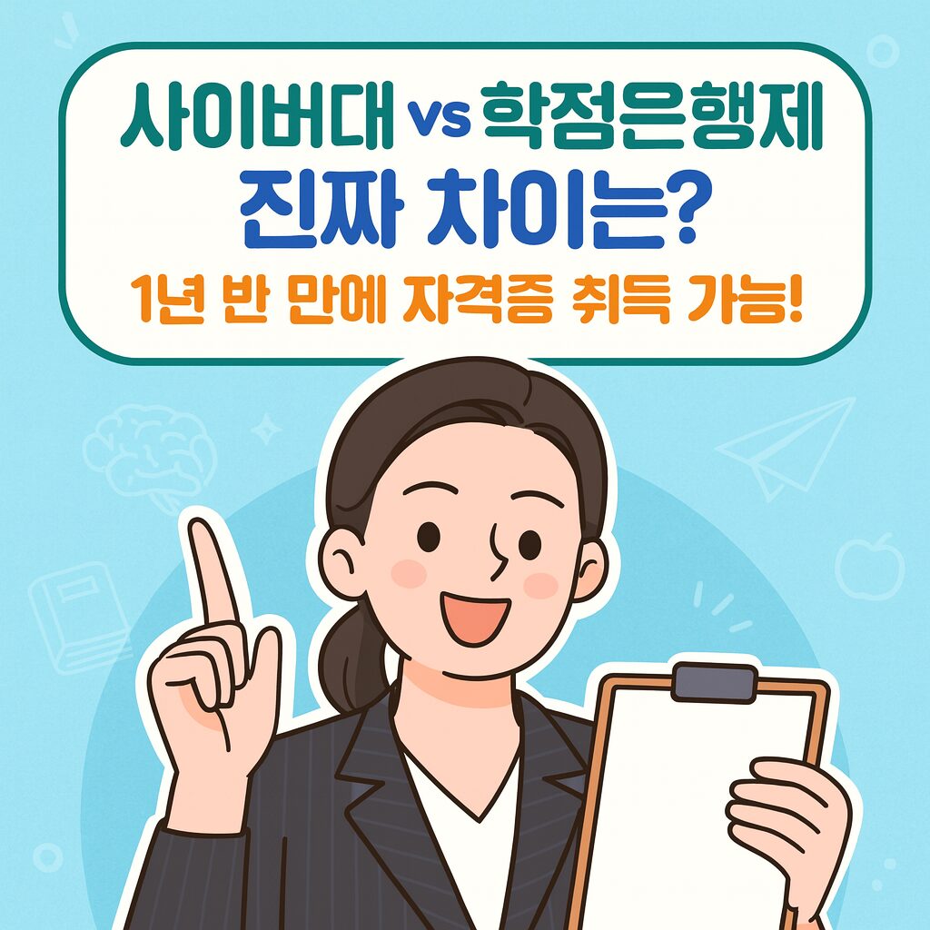 사회복지사2급자격증 사이버대학 학점은행제