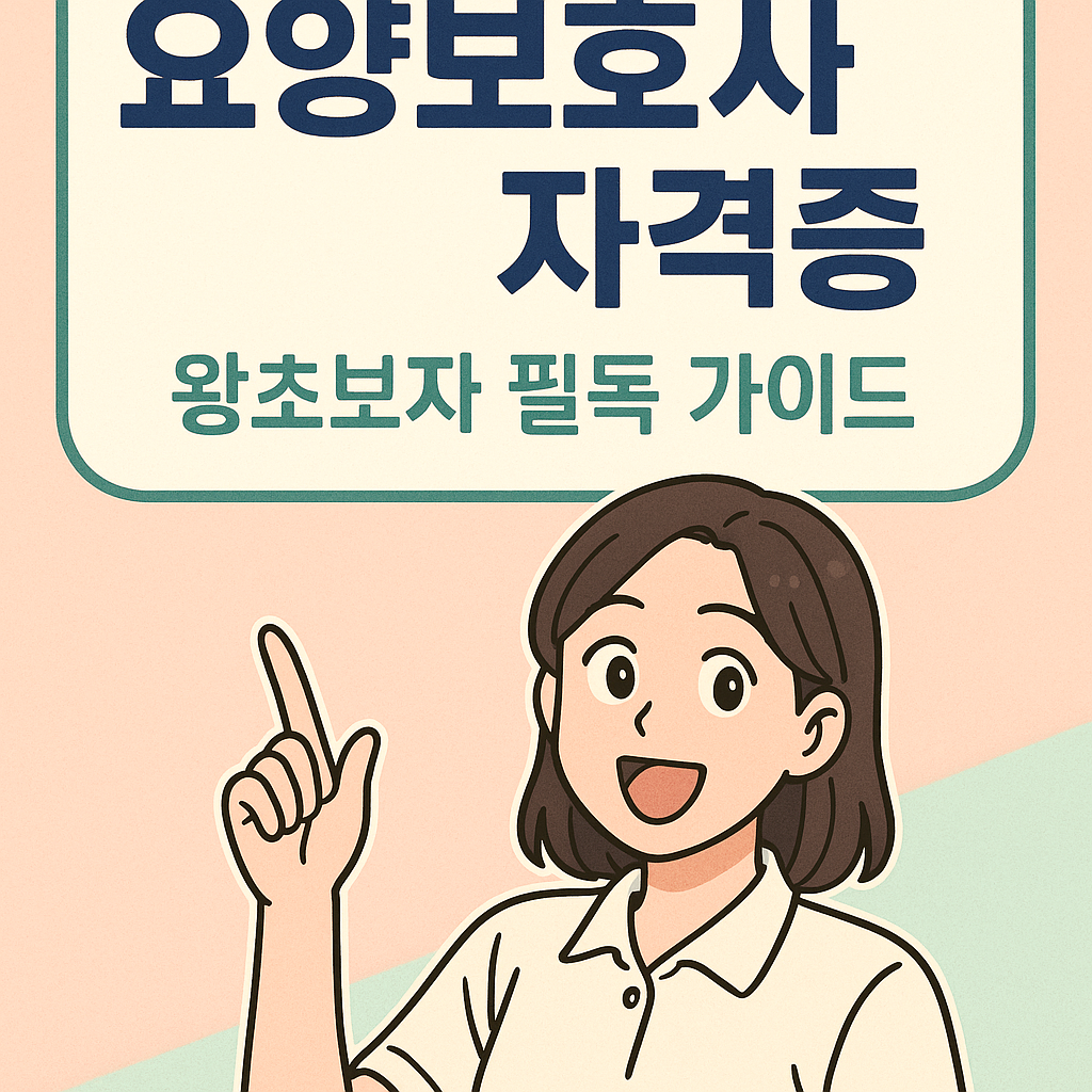 요양보호사 온라인 시험 오프라인