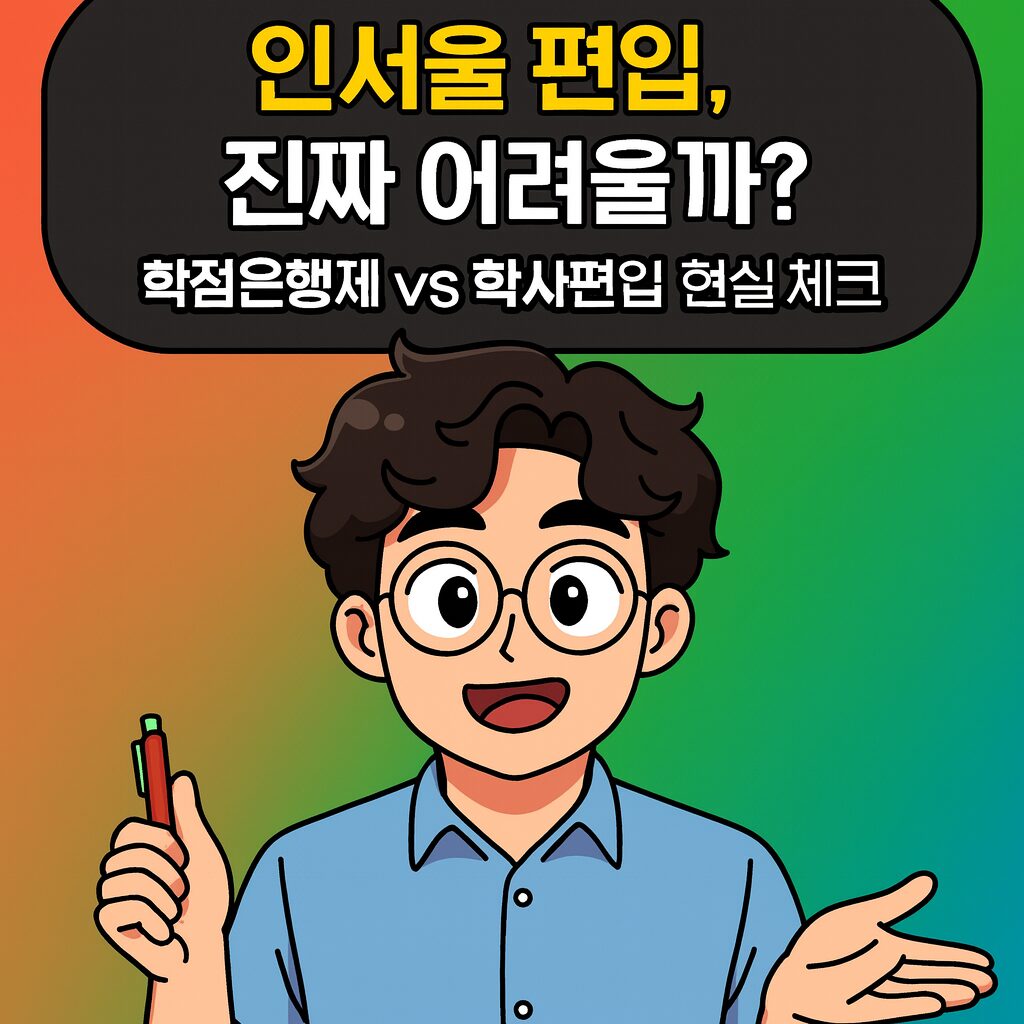 학점은행제 일반편입 진실