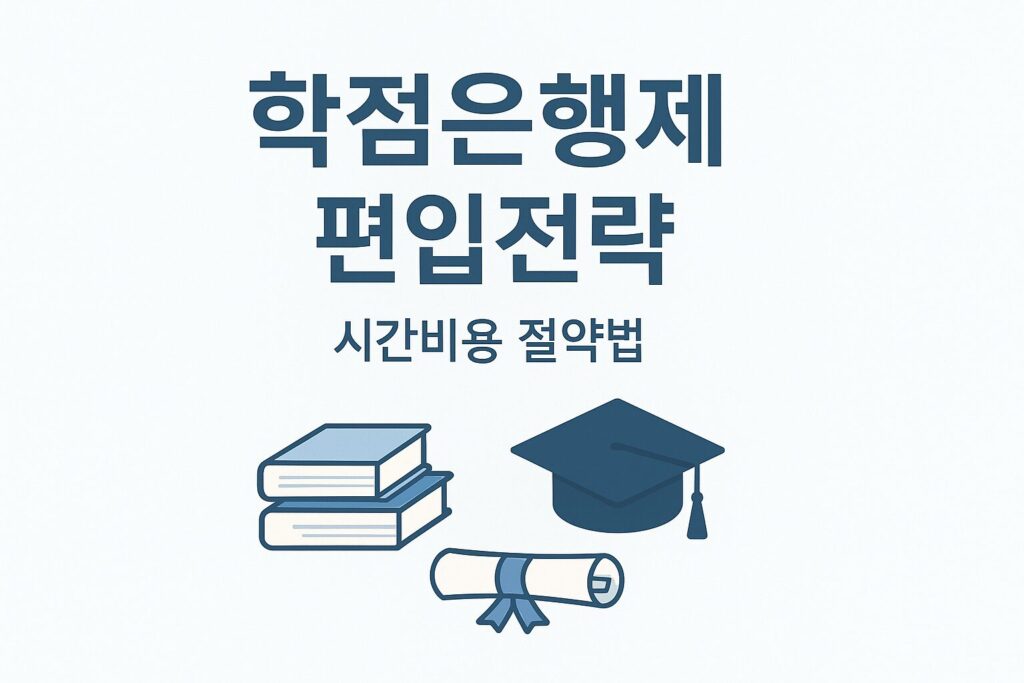 사이버대학교 3학년 편입 시작