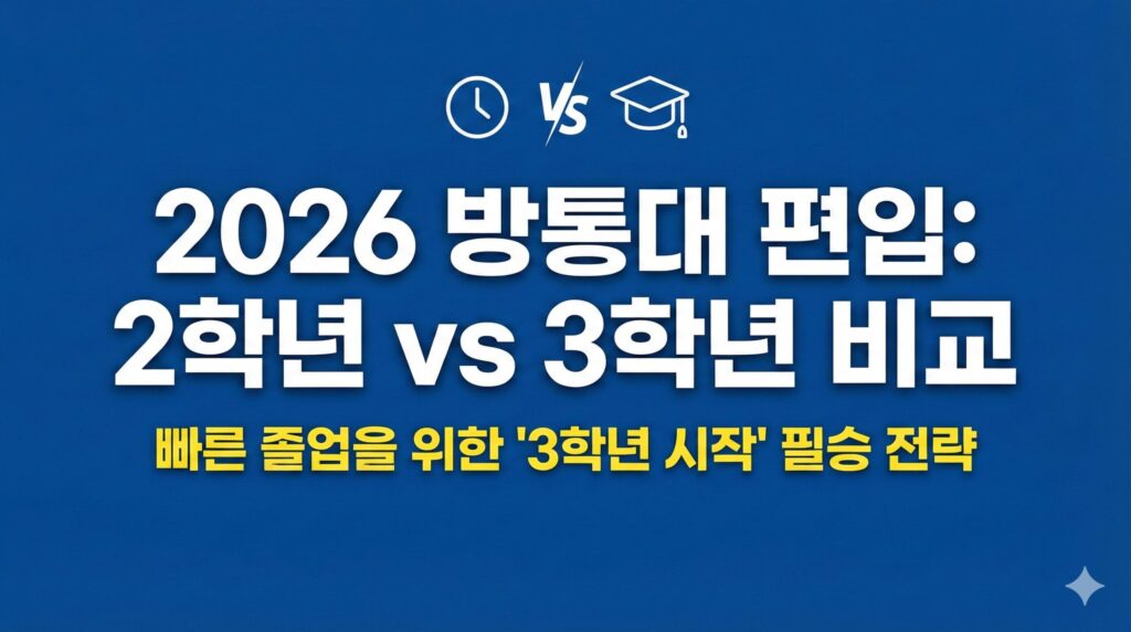 2026 방통대 편입 경쟁률