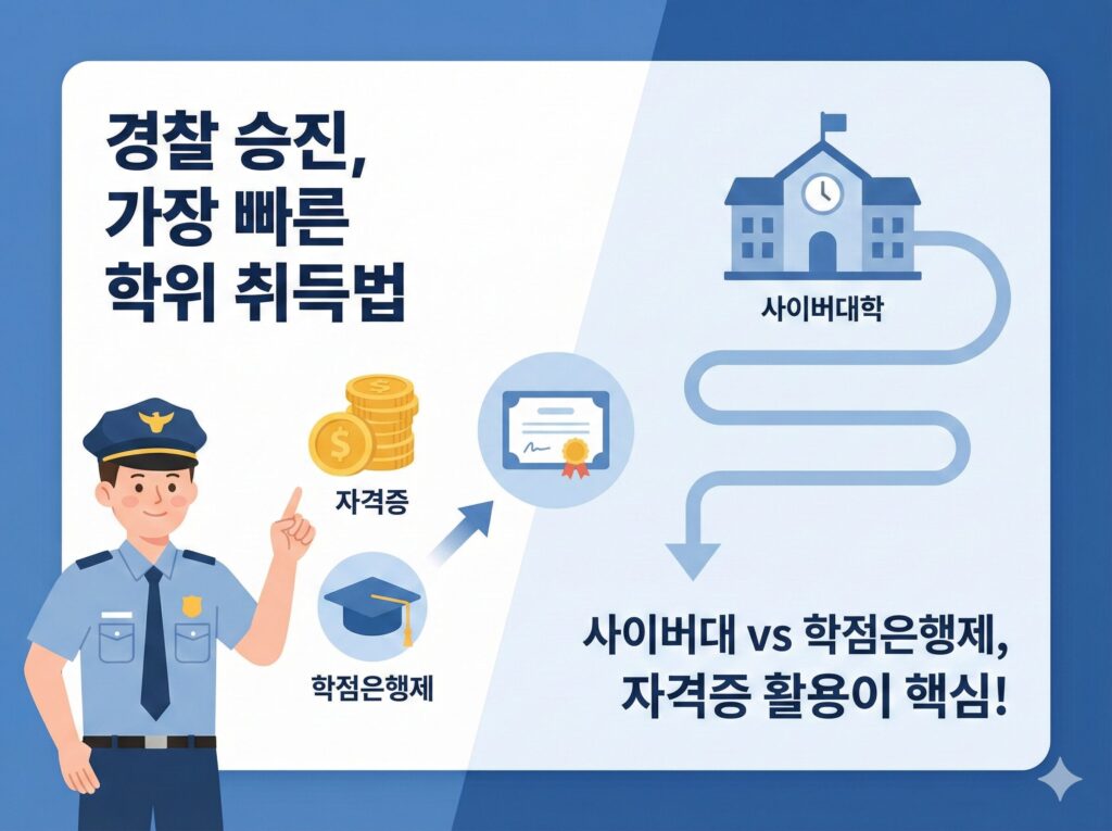 경찰공무원 진급 사이버대학