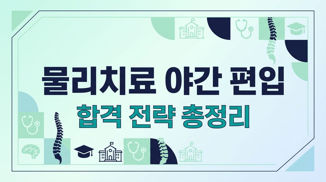 물리치료학과 야간