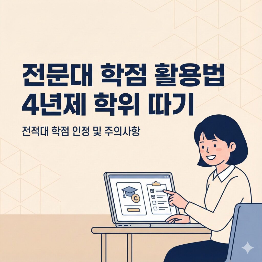 전문대 졸업후 학사학위