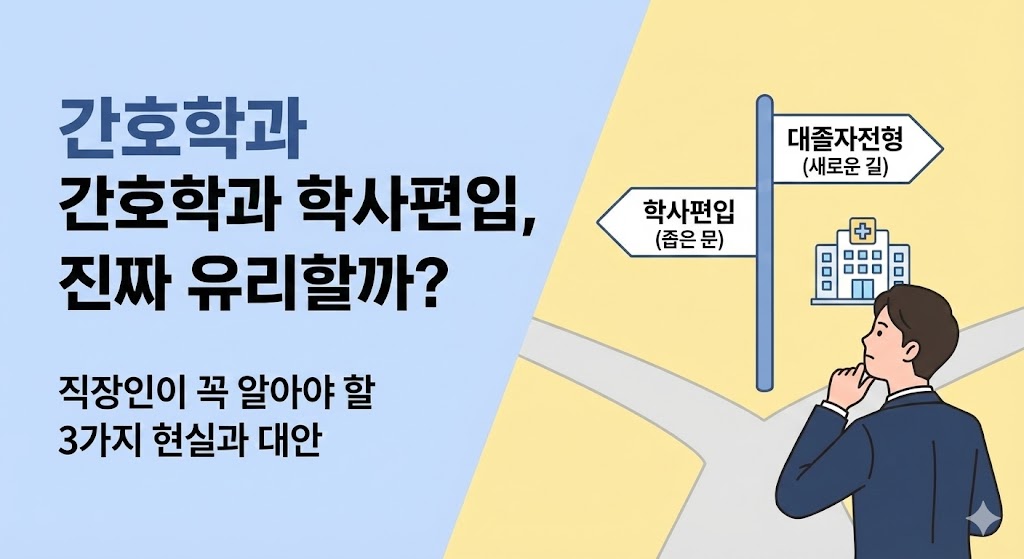 간호학과 학사편입 직장인