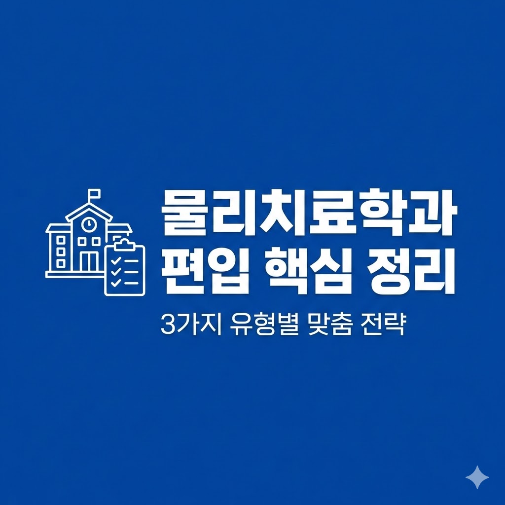 물리치료학과 편입 대학교