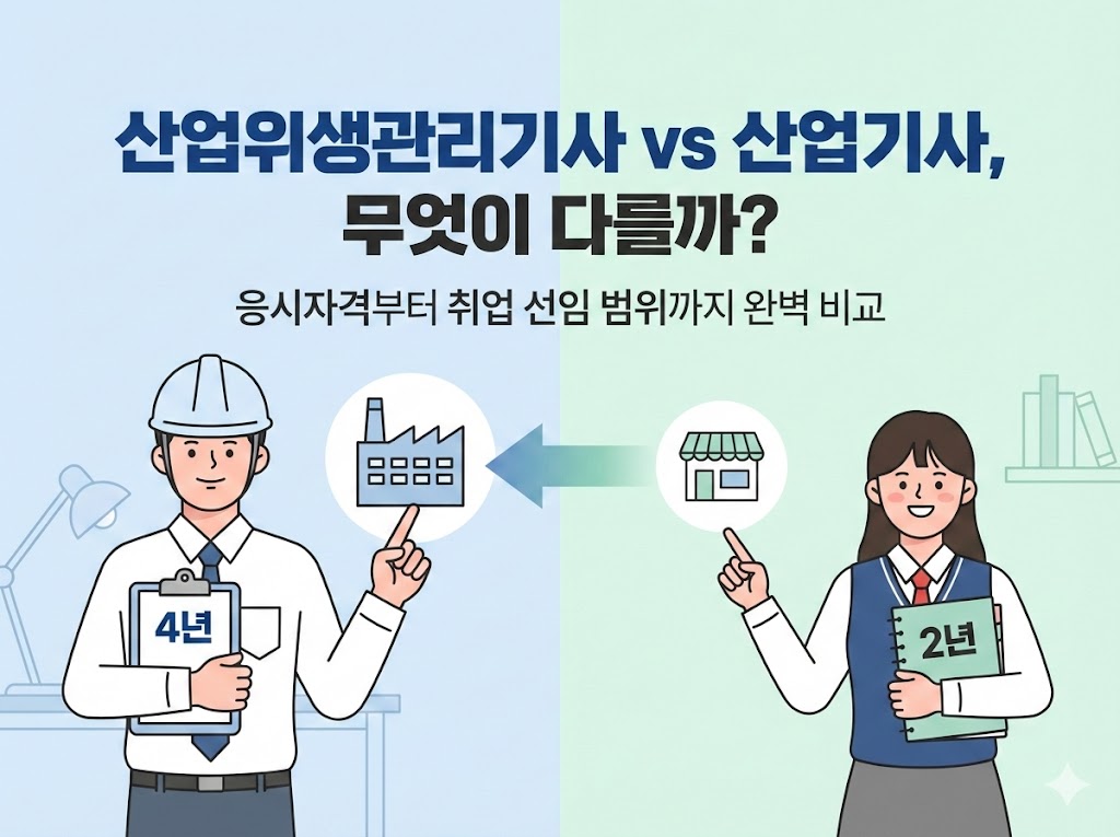 산업위생관리기사 산업위생관리산업기사 차이