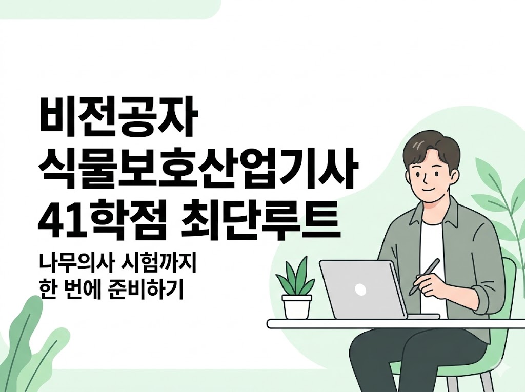 비전공자 식물보호산업기사