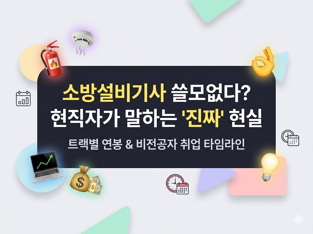 소방설비기사 현실