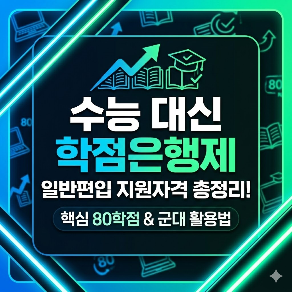 수능 대신 편입