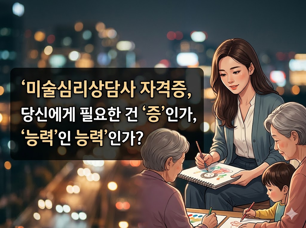 미술심리상담사자격증
