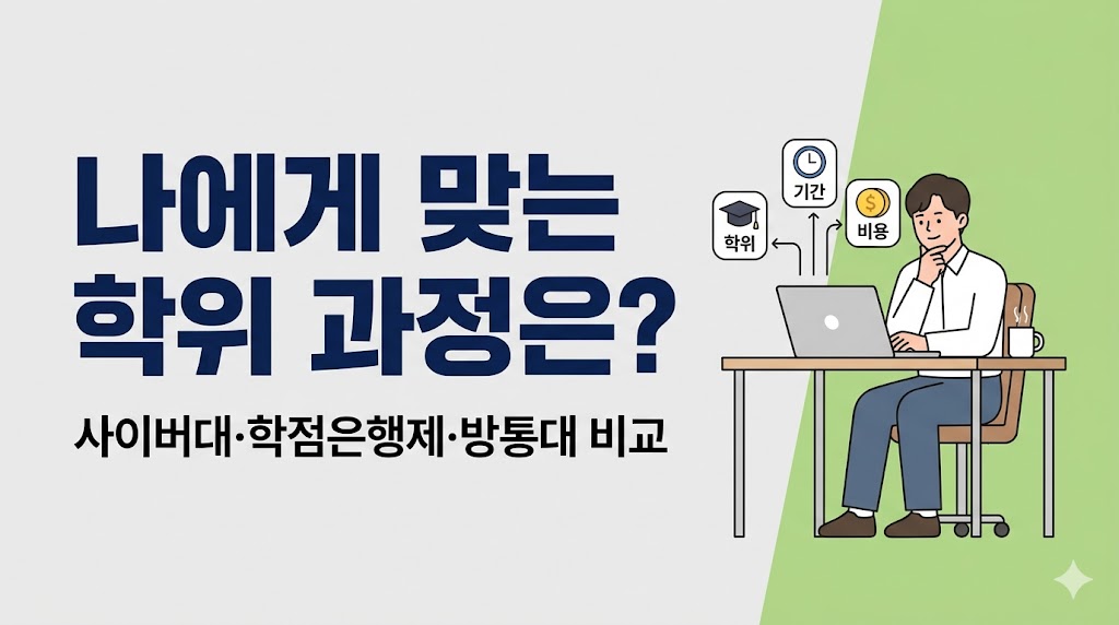 사이버대학교 학점은행제 한국방송통신대