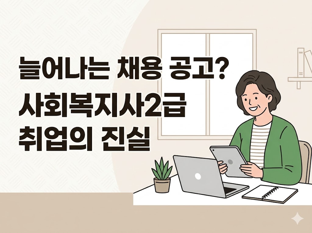 사회복지사 채용 시장