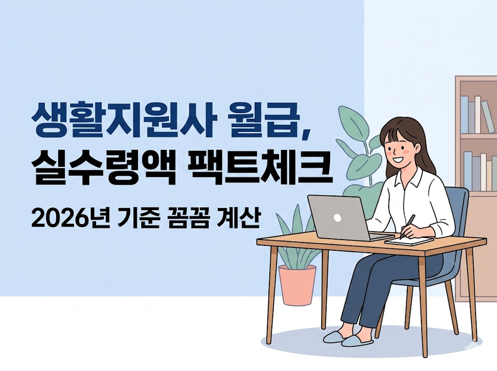 생활지원사 월급