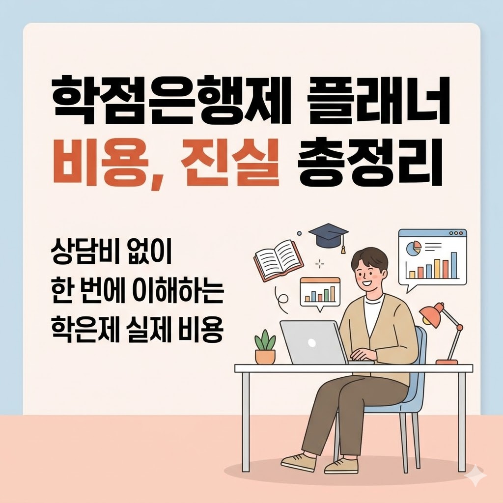 학점은행제 플래너 관리 비용