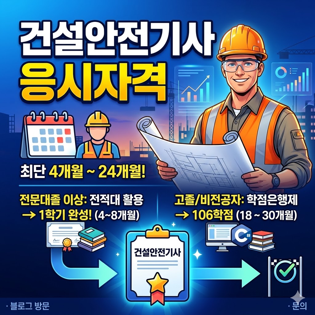 건설안전기사 106학점