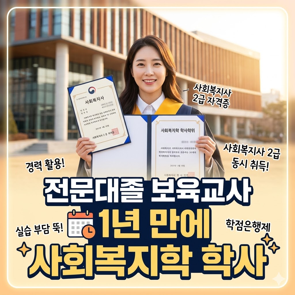 보육교사 사회복지학과