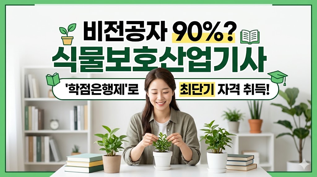 식물보호산업기사 비전공자