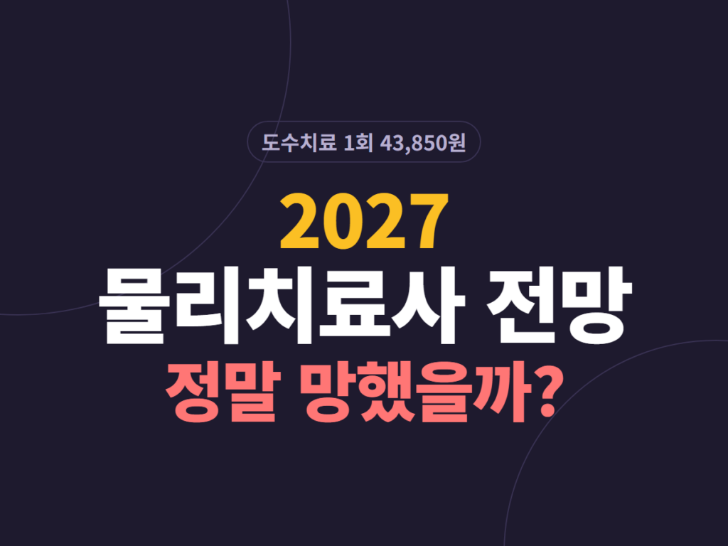 물리치료사 전망